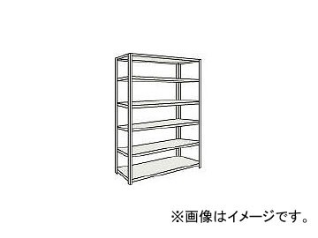 トラスコ中山/TRUSCO M5型中量棚 1500×721×H2100 6段 単体 NG M57576 NG(5064368) JAN：4989999735635