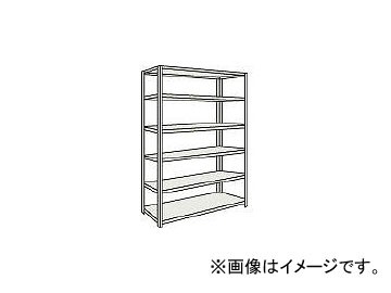 トラスコ中山/TRUSCO M5型中量棚 1800×721×H2100 6段 単体 NG M57676 NG(5062322) JAN：4989999735796