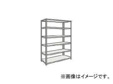 トラスコ中山/TRUSCO M5型中量棚 1800×921×H2100 6段 単体 NG M57696 NG(5062365) JAN：4989999735833