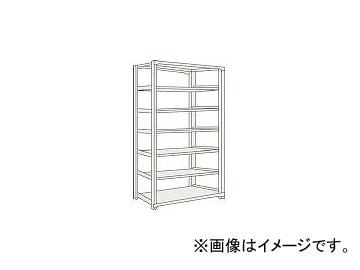 トラスコ中山 M3型中量棚 900×471×H2400 7段 単体 NG M58357 NG(3020991)