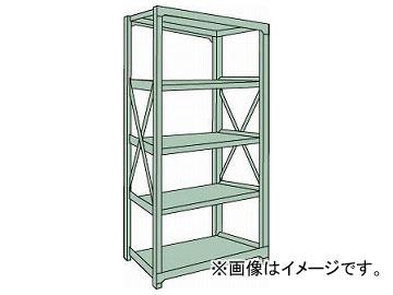 トラスコ中山/TRUSCO R3型中量棚 1800×600×H1800 5段 単体 R36665(5051819) JAN：4989999739053