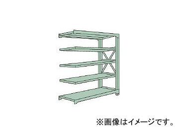 トラスコ中山/TRUSCO R3型中量棚 1800×900×H1800 5段 連結