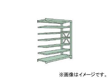 トラスコ中山/TRUSCO R3型中量棚 1800×450×H2400 7段 連結 R38657B(5048885) JAN：4989999739985
