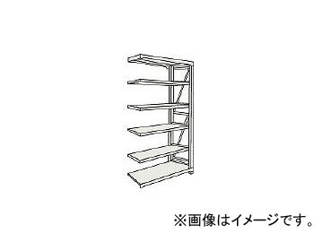 トラスコ中山/TRUSCO M10型重量棚 1200×620×H2100 6段 連結 NG M107466B NG(5081882) JAN：4989999737882