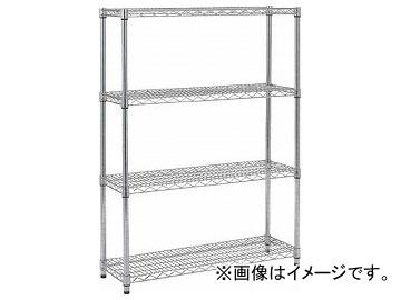 トラスコ中山/TRUSCO SUSメッシュ棚 550X350XH830 4段 TSM193234(4540450) □TRUSCO ステンレス製メッシュラック 800X350XH830 3段〔品番