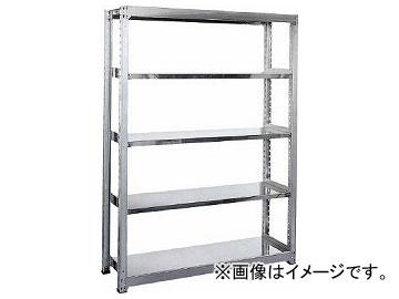 トラスコ中山/TRUSCO ステンレス軽中量棚 単体 W1760×D300×H1800 5段 SM26635(5221358) JAN：4989999657791の通販は