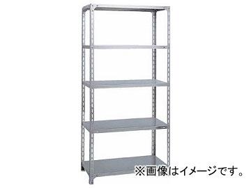 トラスコ中山/TRUSCO SUS430製軽量棚 875×D450×H1800 天地5段 SU46345(3018369) JAN：4989999748482