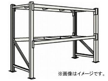 トラスコ中山/TRUSCO 重量パレット棚2トン2300×1000×H2000単体 2D20B23102