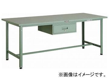 トラスコ中山/TRUSCO SAE型作業台 1800×750×H740 1段引出付 SAE1800F1(2891433) JAN：4989999650334