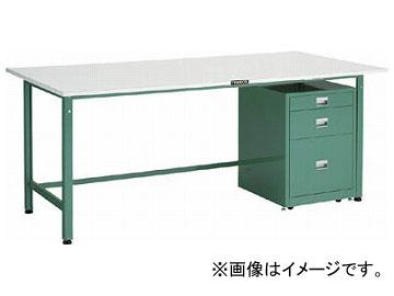 トラスコ中山/TRUSCO AE型作業台 1800×750×H740 3段キャビネット付 AE1800UDC111
