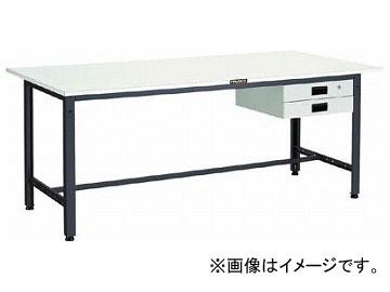 トラスコ中山/TRUSCO LEWP型作業台 1800×900×H740 薄型2段引出付 LEWP1809UDK2 80,674円