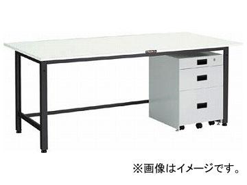 トラスコ中山/TRUSCO LEWR型作業台 1800×900×H740 3段キャビネット付 LEWR1809UDK111