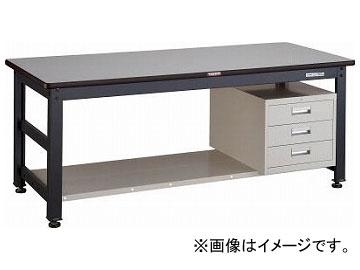 トラスコ中山/TRUSCO UTR型作業台 1800×750×H740 3段引出付 UTR1875D3(2893835) JAN：4989999816051の通販は