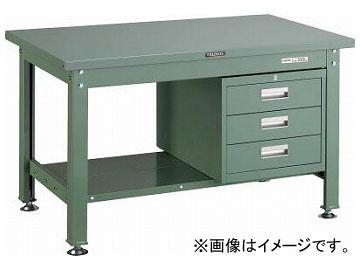 トラスコ中山/TRUSCO SDW型作業台 1200×750×H740 3段引出付 SDW1200D3の通販は 74,350円