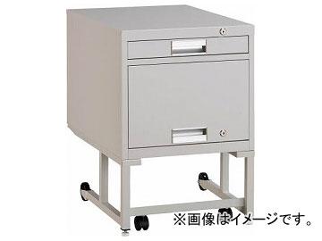 トラスコ中山/TRUSCO BCD型作業台用ワゴン ロッカー H660 W色 BCD2KW