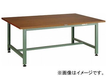 トラスコ中山/TRUSCO HW型作業台 1800×750×H740 HWD1800(2410770) JAN:4989999634631の通販は