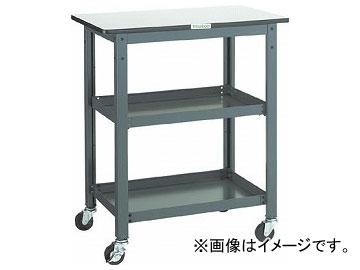 トラスコ中山/TRUSCO WHT型作業台補助テーブルワゴン 750×600×H900 WHT6075H(3012760) JAN：4989999582888
