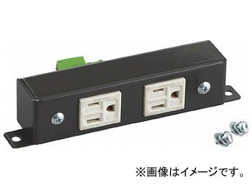 トラスコ中山/TRUSCO ハンドル昇降式作業台用コンセント 2口・コード3m付 TFKK200の通販は