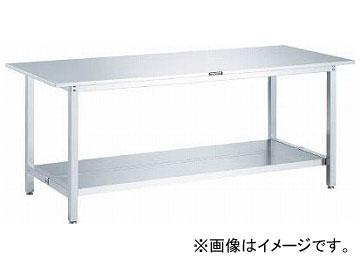 トラスコ中山/TRUSCO SUS304作業台 900×750×H740 下棚2枚付 SW30975LT2の通販は