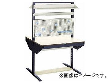 トラスコ中山/TRUSCO ライン作業台 両面 パネル・棚板型 W1200 ULRTW1200B(2851369) JAN:4989999650747