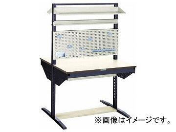 トラスコ中山/TRUSCO ライン作業台 両面 パネル・棚板型 W900 ULRTW900B(2851351) JAN：4989999650808