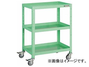 トラスコ中山/TRUSCO ラビットワゴン 600×400 ウレタン車輪 YG色 RBW863UYG(3663523)