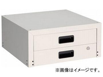 トラスコ中山/TRUSCO ラビットワゴン用引出2段 500×500 W色 RBW55XW(3663060) JAN：4989999110869