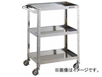 トラスコ中山/TRUSCO クリーンラビット 75φウレタン車SUS金具ハンドル付 CRB963HSU(3933644)