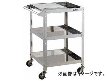 トラスコ中山/TRUSCO クリーンラビット 75φ導電車SUS金具ハンドル付 CRB853HSD(4086473)