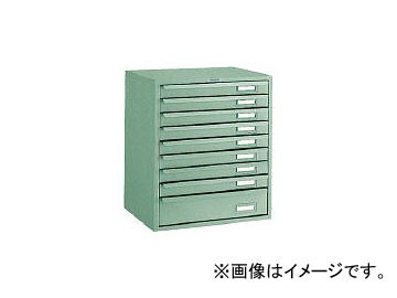 トラスコ中山/TRUSCO 卓上ツールケース ワイド 9段 384×327×H453 DTL1S8(5021481) JAN：4989999625929の通販は
