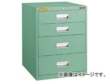 トラスコ中山/TRUSCO LVE型キャビネット 500×550×H650 引出4段 LVE653(2523957) JAN：4989999628142