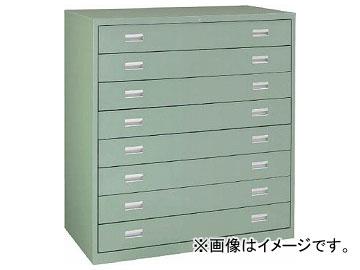 トラスコ中山/TRUSCO スリーロックワイドキャビネット 1200×650×H1300 7段 TWK1205B(2812274) JAN：4989999810479
