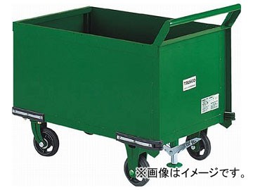 トラスコ中山/TRUSCO 鋼鉄製運搬車 900×600 前方トビラ S付 OHN24PS(3081214) JAN:4989999694048の通販は