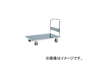 本庄厨房機器製作所 マイティー ステンレス台車 1200×750 SUSφ150ウレタン車 NW1275Dの通販は