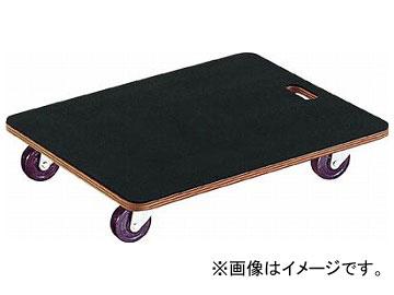 トラスコ中山/TRUSCO 合板平台車プティカルゴ 600×450 ゴム張り ゴム車 PCG4560G(5116708) JAN：4989999679601 10,877円