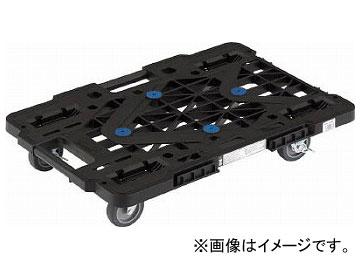 トラスコ中山/TRUSCO ルートバン 400×600 4輪自在 S付 黒 メッシュタイプ MPK600JSBK(4144481) JAN：4989999185812