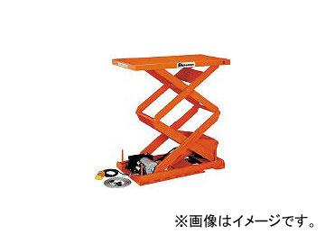 ビシャモン テーブルリフト ちびちゃんシリーズ フットスイッチ 均等荷重750kg 揚程650mm ( X75BF ) (株)スギヤス (メーカー取寄) 法人限定スギヤス（Bishamon） テーブルリフト ちびちゃんシリーズ