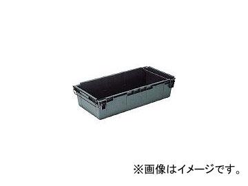 岐阜プラスチック工業/GIFUPLA HB型コンテナーHB-120 グレー HB120 GY(3039081) JAN：4938233118420の通販は 10,410円