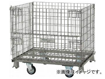 トラスコ中山/TRUSCO ネットパレット車輪付 900×650×755 500kg TNP2NS