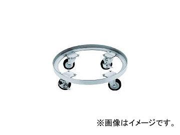 日東金属工業/NITTO-KINZOKU タンク運搬用ステンレス台車 SSゴム車 適用サイズ565・565H KM565(5096278) JAN：4560132182723