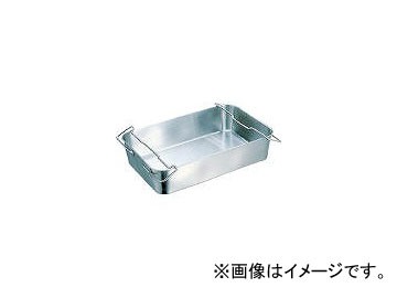 スギコ産業/SUGICO 18-8給食バット 運搬型 600×380×140 KB101(5006414) JAN：4515261998455の通販は