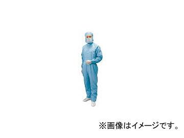 ブラストン/BLASTON ケミカルリサイクルフード付カバーオール-青-L BSC11410EBL(3564622) JAN：4582205161626