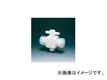 フロンケミカル/FLON テフロン二方バルブ接続12mm NR002804(3915409) JAN：4562305540088の通販は