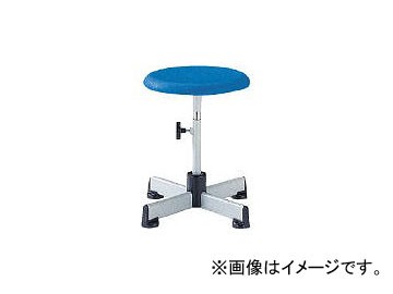 ノーリツイス/NORITSUISU ブロー成型座回転椅子 青 TD3 B(5036461) JAN 