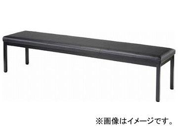 トラスコ中山/TRUSCO ロビーチェア 背なし 1800×420×420H ブラック TMC1844BK(3525627) JAN：4989999823424