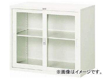 トラスコ中山/TRUSCO スタンダード書庫(A4判D515)ガラス引違W880×H750 FJG52G7(5206871) JAN：4989999761306