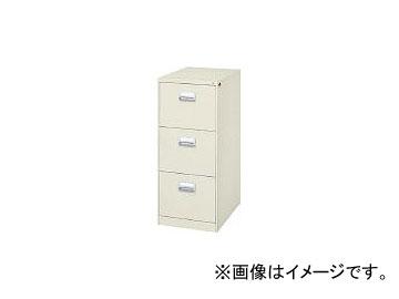 ダイシン工業/DAISHINKOGYO ファイリングキャビネット B4-3段引出し型 ニューグレー B43N