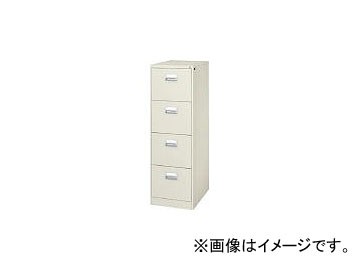 ダイシン工業/DAISHINKOGYO ファイリングキャビネット B4-4段引出し型 ニューグレー B44N