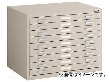 トラスコ中山/TRUSCO マップケース スチール A2×9段 696×480×H541 A21W9(5047625) JAN：4989999780192