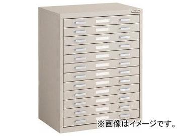 トラスコ中山/TRUSCO マップケース スチール A3×12段 541×360×H700 A31W12(5047633) JAN：4989999780161
